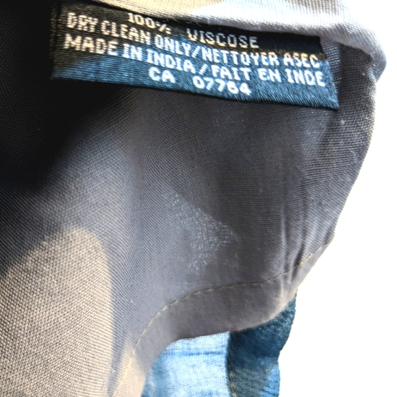 Elegant Cornflower or Dark Ice Blue Sleeveless Lined Formal Top. Sz 3. HP! - Picture 11 of 14